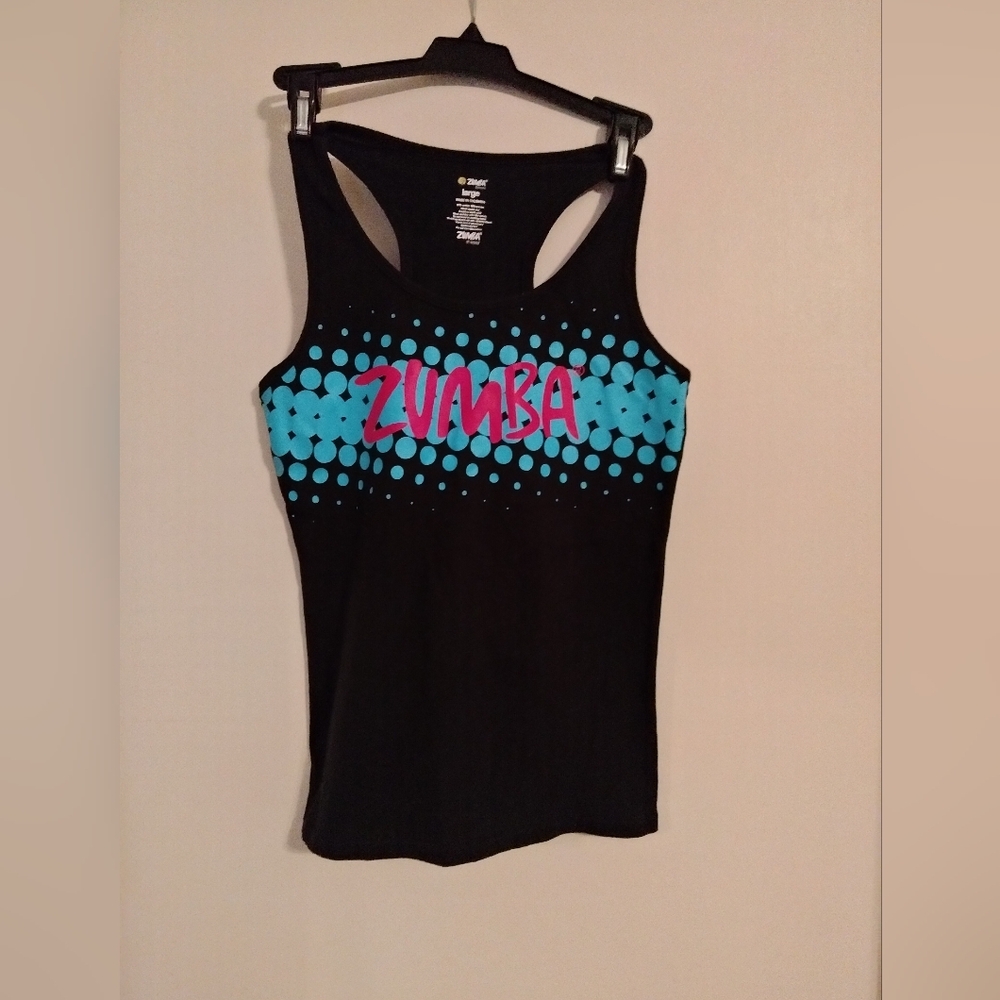 Zumba tank top (Size Large But Fits Small)